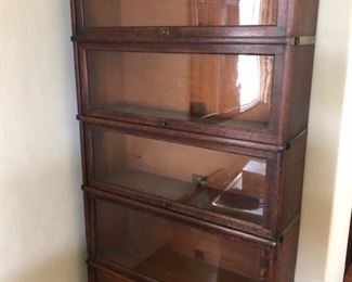 1920s GLOBE bookcase excellent condition.  $600.00