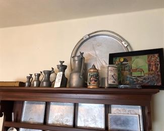 Lot of 5 Royal Holland graduated Flagons $100.00