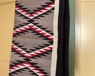 Navajo Rug c. 1920  39" x 65"  Excellent condition & clean.  $500.00 
