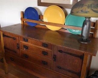 L&JG STICKLEY SIDEBOARD c1910     $4000