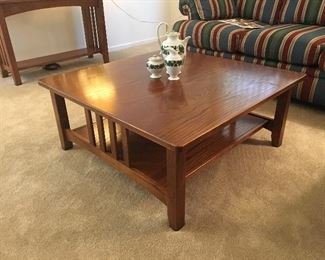 Mission Hills Hammary Living Room Set (Coffee Table, Sofa Table & 1 End Table)