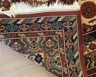 Underside of Persian Rug