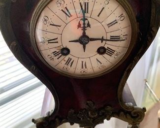 vintage French mantle clock