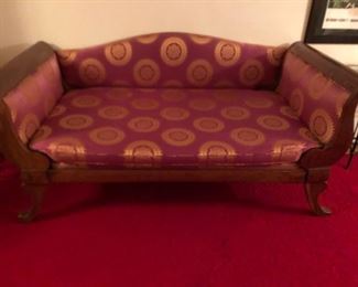 large antique empire day bed
