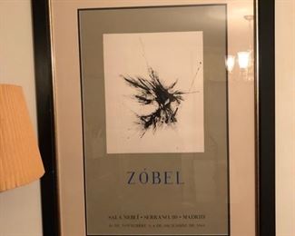 Sala Zobel Art Print Madrid