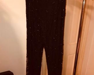 vintage after five sequined pants