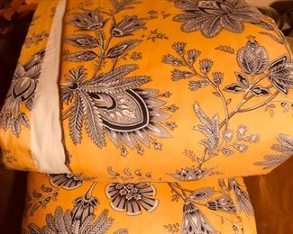 pair of custon drapery panels