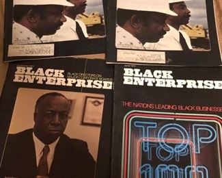 Vintage 1970's Black Enterprise Magazines