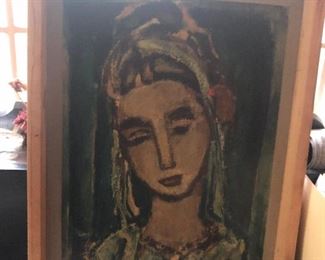 Large 1960's lithograph