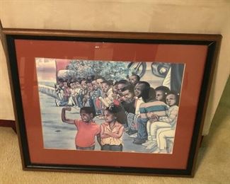 "Muscles" Framed Print