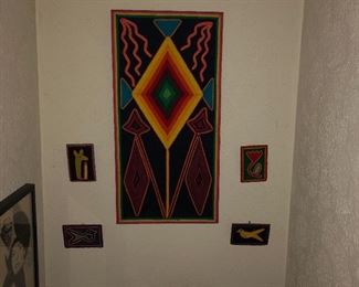 Mid Century Yarn Art
