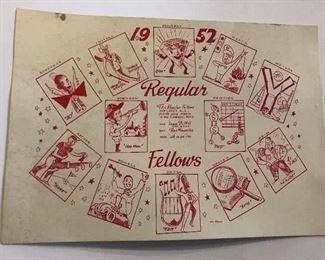 1950's Invitation to "The Regular"
