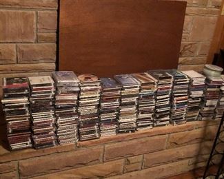 tons of cd's