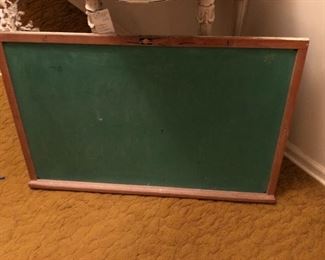 vintage large chalk board