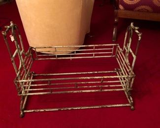 iron baby bassinet