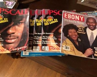 Michael Jordan Upscale and Ebony Magazine