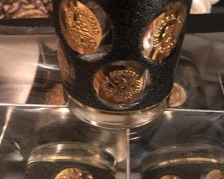 Vintage Set of glasses (6)