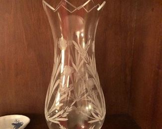 antique etched hurricane