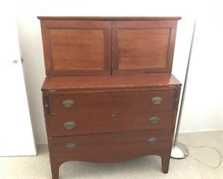 Vintage Secretary/Writers Desk with drawers, storage and a fold out desk