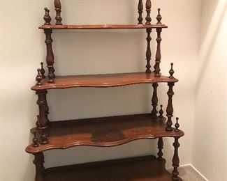 Wood Spindled Shelves