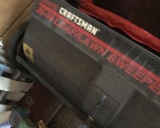 Craftsman 26" Leaf/Lawn Sweeper