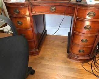 Vintage Knee Hole Desk