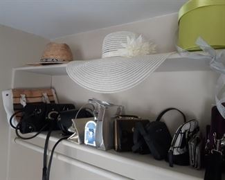 Women's handbags and hats