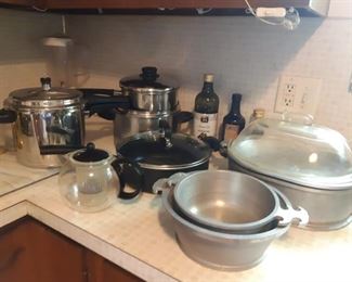 Guardian Ware cookware, Revere Ware, other baking supplies