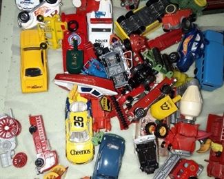 Large collection of vintage diecast cars