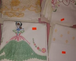 Fabulous embroidered pillowcases