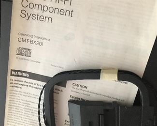 Sony - Micro HI-FI Component System CMT-BX20i