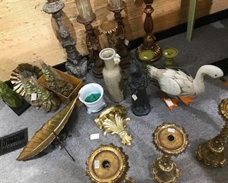 Wall sconces, candle holders