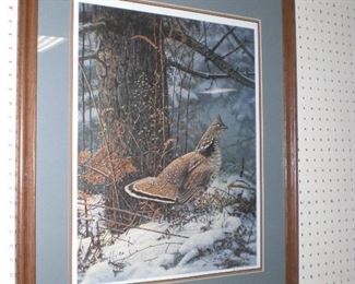 wildlife signed prints