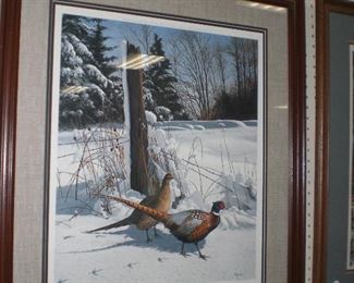 signed wildlife prints