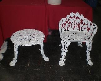 cast iron garden furniture