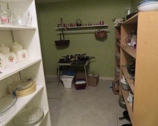 Pantry off kitchen