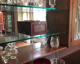 Crystal vases and bowls - Orrefor and vintage styles