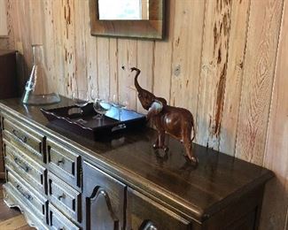 Sideboard with a matching hutch available