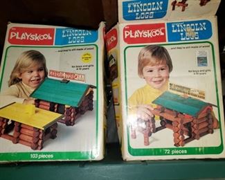 Vintage Lincoln Logs
