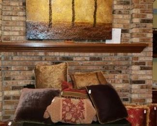 pillow wall art