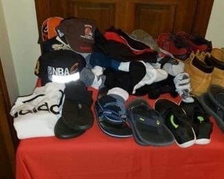 hats and clothes