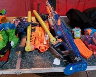 pool toys air guns