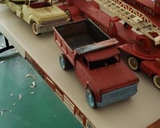 vintage metal trucks