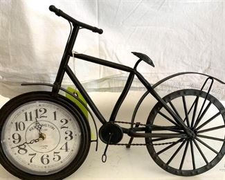 Bicycle Clock Decor