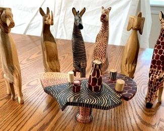 Wooden Carved Animals from Kenya