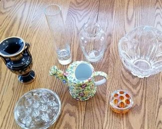 misc glasswares