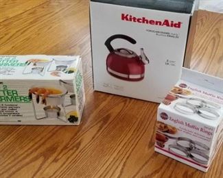 Kitchen Aid Teapot, and more