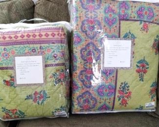 Paisley and Floral Quilts New