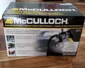 McCulloch Heavy-Duty Steam Cleaner