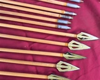 Arrows with Leather Quiver